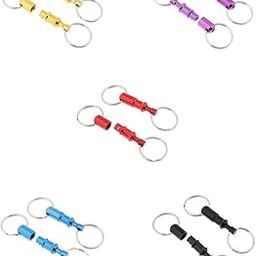 CALANDIS™ 10 Piece Breakaway Key Ring Separate Car Keys Quick Release Keychain | Key Chains Rings & Cases | Mens Accessories-37