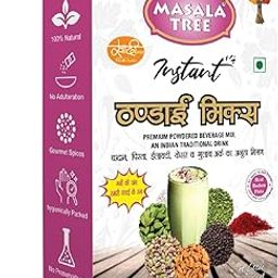 MASALA TREE Thandai Mix,Refreshing Taste, Kesar Badam Thandai Powder 200g, Perfect Summer Drink-image-38