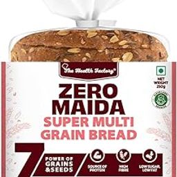 The Health Factory Zero Maida Bread - Simply Multi Grain 250g-image-44