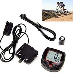 Tusig Digital LCD Waterproof Bicycle Computer Odometer Speedometer (Multicolour)-3