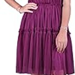 Girls Purple Colour Party Wear-image-30