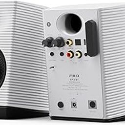 FiiO SP3 BT HiFi Bluetooth Active Desktop Speakers - 80W Stereo Computer Speakers and Home Music Sound System with AUX Audio/Coax/Optical/Type-C/RCA (Bluetooth Black)-image-42