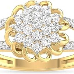 The Spinning 18KT Yellow Gold and Solitaire Ring for Women-image-49