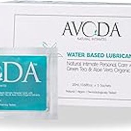Avoda Natural Intimates Water Based Personal Lubricant Gel (20ml x 3 Sachets) for Women & Men (Organic Extracts, Hypoallergenic)-image-3