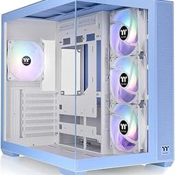 Thermaltake View 380 TG ARGB Hydrangea Blue/Hydrangea Blue/Win/SPCC/Tempered Glass*2/120mm ARGB Lite White Fan*4/Brown Box-image-69