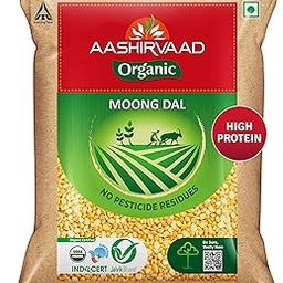 Aashirvaad Organic Moong Dal, 1 Kg, 100% Organic Moong Dal, Rich in Protein-image-40