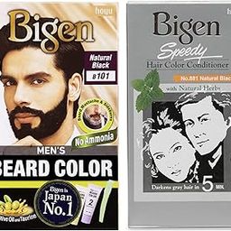 Bigen Beard Black Color 101 & Speedy Color 881 (Pack Of 2)-image-34