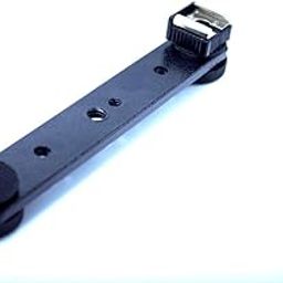 SHOPEE 6.3 inch Straight Camera Led Flash Bracket 3/8" & 1/4"-20 Screw Hot Shoe Mount for Video Lights, Microphone, Monitor and Camera Accessories-24