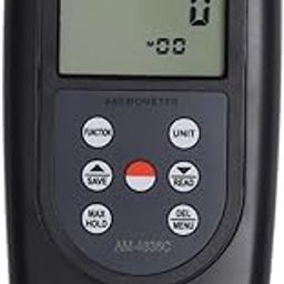 MEXTECH ANEMOMETER MEASURE AIR FLOW, VELOCITY, DIRECTION, WAVE HEIGHT, TEMPERATURE, BEAUFORT SCALE, AM4836-12