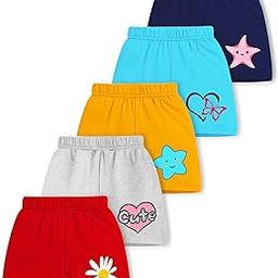 trampoline Kids Shorts Pack of 5 for Boys & Girls | Vibrant Multipack Summer Wear | Soft Cotton Blend | Comfy Fit for Daily Adventures | Breathable & Easy-to-Wear Essentials-picture-17