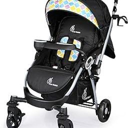 R for Rabbit Chocolate Ride Stylish Baby Stroller and Pram for Baby, Kids, Infants, Newborn, Boys & Girls of 6 Months to 3 Years (Black Multi)-15