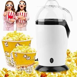 Drumstone [𝟏𝟓 𝐘𝐄𝐀𝐑𝐒 𝐖𝐀𝐑𝐑𝐀𝐍𝐓𝐘] Hot Air Popcorn Maker, 1200W Electric Popcorn Machine, Oil-Free, Healthy & Delicious Snack for Family, Kids & Adults - Perfect for Parties & Home Use-image-84