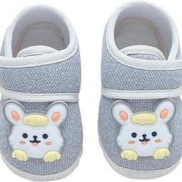 Mouse Slip-On Strap Anti-Skid Fabric Sneaker Booties-image-15