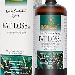 Herbal Fat Loss Syrup | Natural Herbal Formula for Weight Management | Sugar-Free Metabolism Support | Slimming Supplement for Men & Women (500ml)-image-33