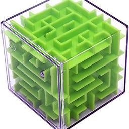 Craveon 3D Magic Maze Puzzle Cube Run, Educational and Brain Teasers Puzzle Game Challenge The Limit Cube Run Mini Maze for Kids and Adults, Green-image-62