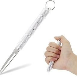 Sakar Pocket Cutter & Emergency Window Breaker with Keychain – Stainless Steel Utility Knife, Portable Box Opener, Letter Cutter, Compact Self-Defense Tool for Car, Home, Travel, Outdoor Survival-image-9