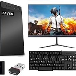 LAVYA Full ASSAMBLED Desktop PC || Core i7 4TH GEN || 8GB DDR3 SDRM RAM || 256GB SSD || 19-inch Monitor || Window 11 || Basic MS SOFTWERES Installed || WiFi DONGAL || Keyboard & Mouse || Black ||-image-44