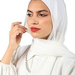 URSHIA MALAYSIAN GEORGETTE HIJAB/DIAMOND GEORGETTE HIJAB FOR WOMEN-image-5