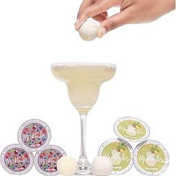 Mocktailor- Mocktail Bombs/Cocktail bombs, Soda Drink, Party Cocktail Mixer,DROP FIZZ & SIP, Perfect for Drinks & Parties, Pack of 24, Flavour - 12 Berry Bliss + 12 Pina Colada-54