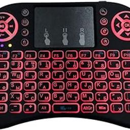 Tobo Wireless Mini Keyboard Multi-Media Portable Handheld Keyboard with Touch pad Mouse-(TD-621KM-03)-14
