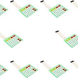 (10 pc) 20 Keys 4x5 Matrix Membrane Switch Keypad-13