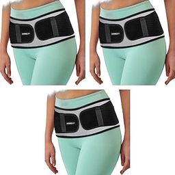 HANNEA® Sciatica Pain Relief Belt for Women and Men Hip for Back Support and Alleviate Si Joint Pelvic Strap Breathable Waist Lumbar Lower Brace 3PCS-14