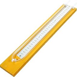 PLAFOPE Sturdy Stainless Steel u Manometer 0-10kpa Pressure Gauge Fluid Level Indicator for Lab Use-image-39