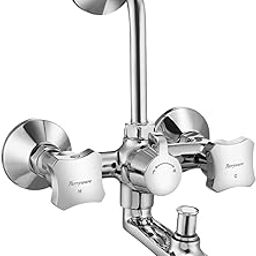 Parryware Jade Wall Mixer 3-in-1 | Wall Mounted Bathroom Mixer Faucet with Honeycomb Aerator | Chrome Finish | G022FA1-picture-13