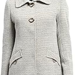 Womens Self design Collared Neck Full Sleeve Coat (224067342)-image-31