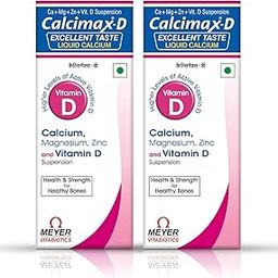 Calcimax D Suspension With Active Vitamin D Is Recommended In All Ages To Support Bone Strength And Health, Prevents Calcium Deficiency| 200Ml (Pack of 2)-image-11