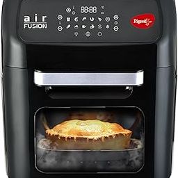 Pigeon by Stovekraft Air Fryer Oven 12L | 1800W | 2-in-1 Appliance - AirfryerOTG | Digital Touchscreen | 9 Preset Menu | Air Fry, Bake, Broil, Toast, Defrost (Black) | With Rotisserie | 7 Accessories-13