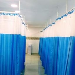 Feelings Hospital Curtains for Bed partition in Clinics, ICU and Wards, Satin (Blue, 6ft Width X 7ft Height)-image-52