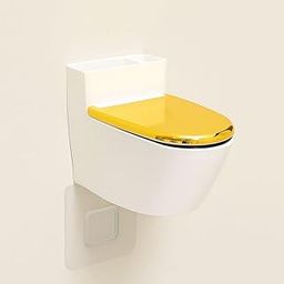 Fixxora® Toilet-Shaped Wall-Mount Ashtray – 1 Piece Plastic Ash Tray for Bathroom, Odor-Free, Unique Design for Indoor Use – Smoking Accessory for Home, Office, Café-image-22