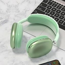 RDRY Traders P-Nine Bluetooth Headphones, Over-Ear Wireless, 20H Battery, Noise Reduction, Hi-Fi Sound, Ergonomic Design (Black) Pack of 1 pcs (Green)-image-96