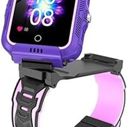 CALMORA Kids GPS Smart Watch T17G [4G Cellular + GPS + Health], 4G Smartwatch, HD Video & Voice Call, GPS Enabled with 14 Days Historical Track, Kids Emotion Detector, HeartRate, Body Temp., SPO2-picture-21