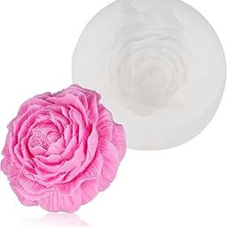 Large Flower Candle Mould, Peony 3D Silicone Mold, Aromatherapy Candle Moulds, Food Grade Molds for Soap Plaster DIY Crafts Baking Decoration Moulding Casting Handmade Gift-image-35