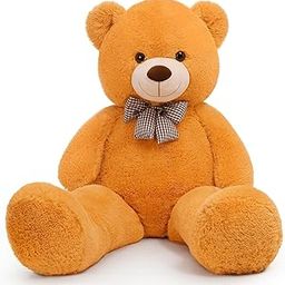 ToYBULK Big Teddy Bear 4 Feet – Brown Soft Toy 48 Inch | Gift for Birthday, Baby Shower, Kids, Girls, Boys, Anniversary-image-33