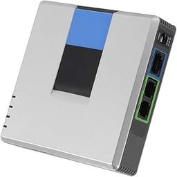 VoIP Gateway, PAP2T-NA PAP2T 2 Ports Internet Phone Adapter, with Power Adapter, Comes with RJ-45 Network Cable, for Linksys, Support SIP V2 Protocol-29