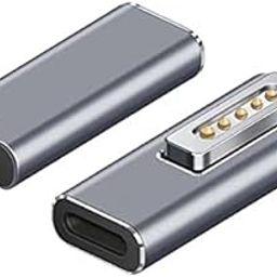 atdaraz USB C to Magnetic T Tip Adapter, T Tip USB C to Magnetic Adapter Maximum 5A for Travel-image-96