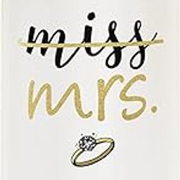 Bride To Be Gifts - Bridal Shower Gift - Engagement Gifts for Women, Bachelorette Gifts for Bride, Bride Gifts - Bachelorette Party Favors, Wedding Bridal Shower Decorations - 16 Oz Mrs Can Glass-image-54