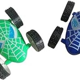 Tumbling Spider Stunt Car Toy for Kids | 360° Flip, Rotation & Bump Action Vehicle Toy (Pack of 2pc Multicolour)-image-32