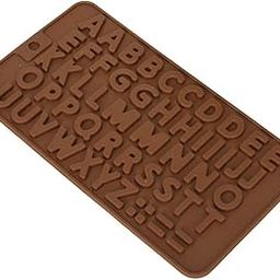 RKPM HOMES Alphabet Shape Chocolate Mould | ABCD Silicone Candy Mold | Baking Tools for Cake Chocolate Candy Ice Jelly | Cake Baking Moulds | Bakeware Molds | Brown - Set of 1-image-11