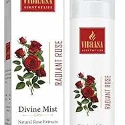 VIBRASA Divine Mist Radiant Rose 100 ML Air Freshener Spray | Premium Air Freshener for Home and Mandir | Pure and Natural Fragrances for Worship and Meditation-image-23