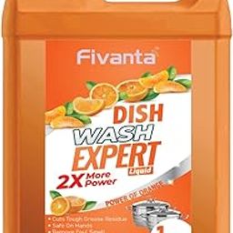 Dishwash Liquid Gel Lemon Refill Pouch, 1 Ltr | Dishwash Gel Infused With The Power Of Lemons | Leaves No Residue (1, ORANGE)-image-22