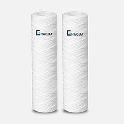 ENAQUA 20-Inch Big Blue Yarn Filter | Whole House 4.5-Inch High-Density 5 Micron Pre-Filter Cartridge | Compatible with Industrial RO Water Purifiers | Ideal for Big Plants & Heavy Sediment Filtration-8