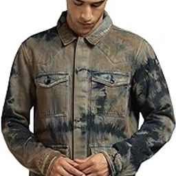 Men's Cotton Standard Length A-Line Coat-image-9