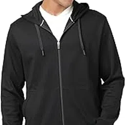 jockey AM61 Men's Super Combed Cotton Rich Pique Fabric Ribbed Cuff Hoodie Jacket-picture-43
