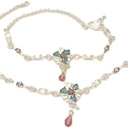 Women Anklet Toes Foot Chain Ankle Leg Anklets For Girls Women| Classic Beaded Anklet,Single | Anklets for Women and Girls-Anklets-80-image-78