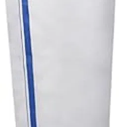 ramraj cotton RAMRAJ Mens Cotton Blend Solid White with Fancy Border Dhoti-picture-34