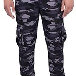 Bhondubagus® Six Pocket Camouflage Dry Fit Lycra Gym Trackpants Joggers Sports Gym Pants for Men (Black Paayjama)-picture-26